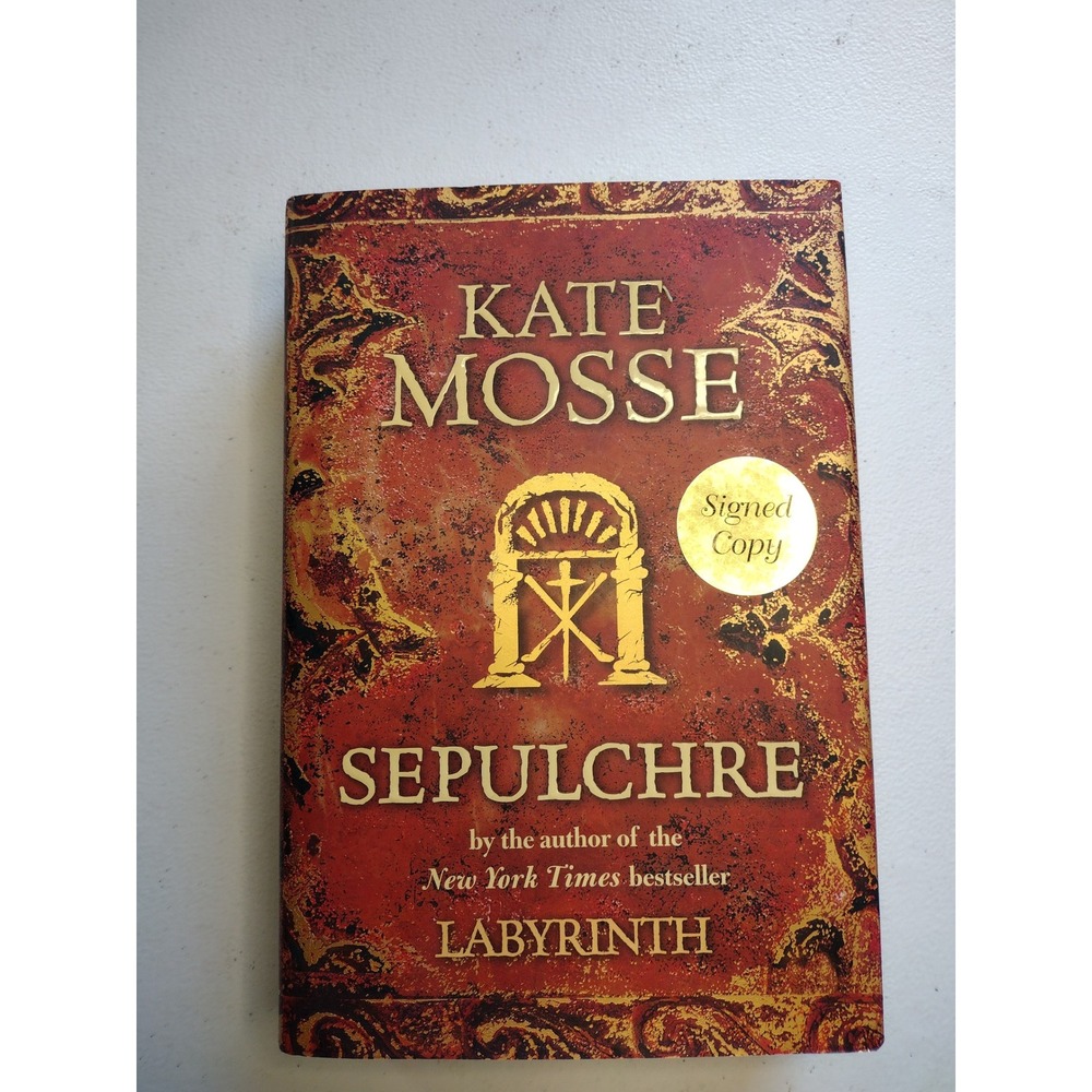 Sepulchre Kate Mosse Signed First American Edition Hardcover 2008 Thriller